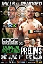 Watch Cage Warriors 55  Facebook Prelims Movie4k