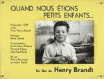 Watch Quand nous �tions petits enfants Movie4k
